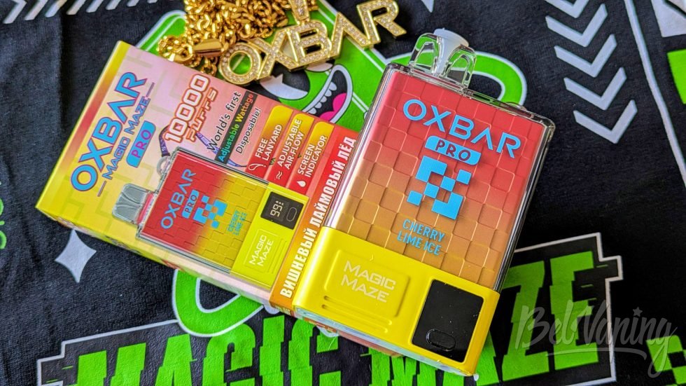 Одноразка OXBAR Magic Maze Pro 10000 Cherry Lime Ice