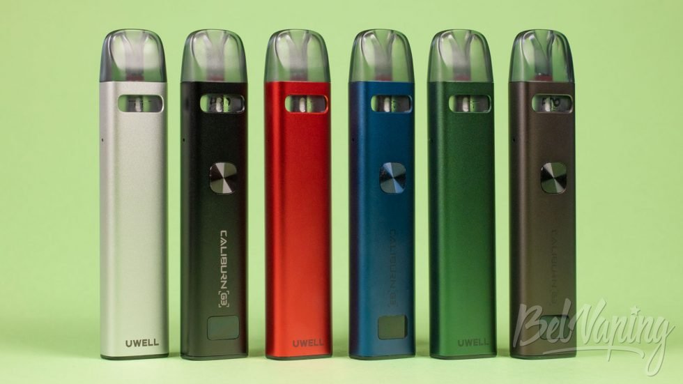 Обзор пода CALIBURN G3 от UWELL - варианты расцветок