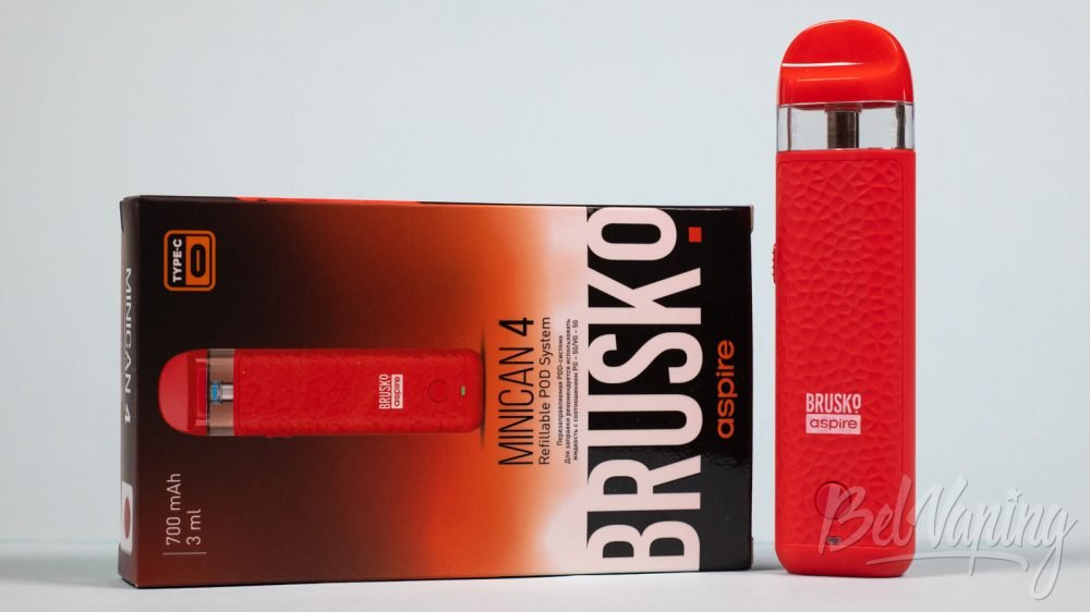 Обзор пода MINICAN 4 от Aspire и Brusko