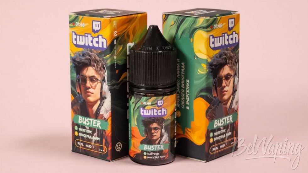 Обзор жидкостей TWITCH - вкус BUSTER