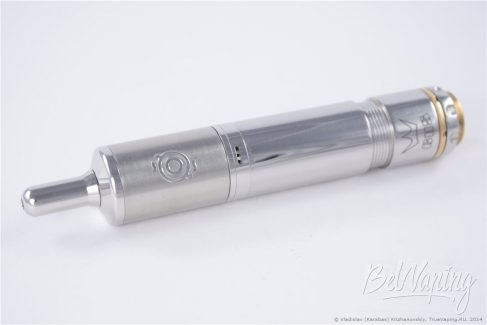 RTA GP Heron от VapourArt - вид на разных батарейных блоках
