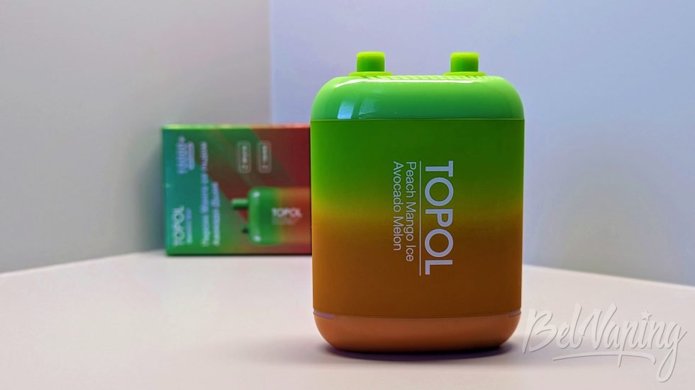 Одноразка TOPOL Gemini Bar 10000 Peach Mango Ice