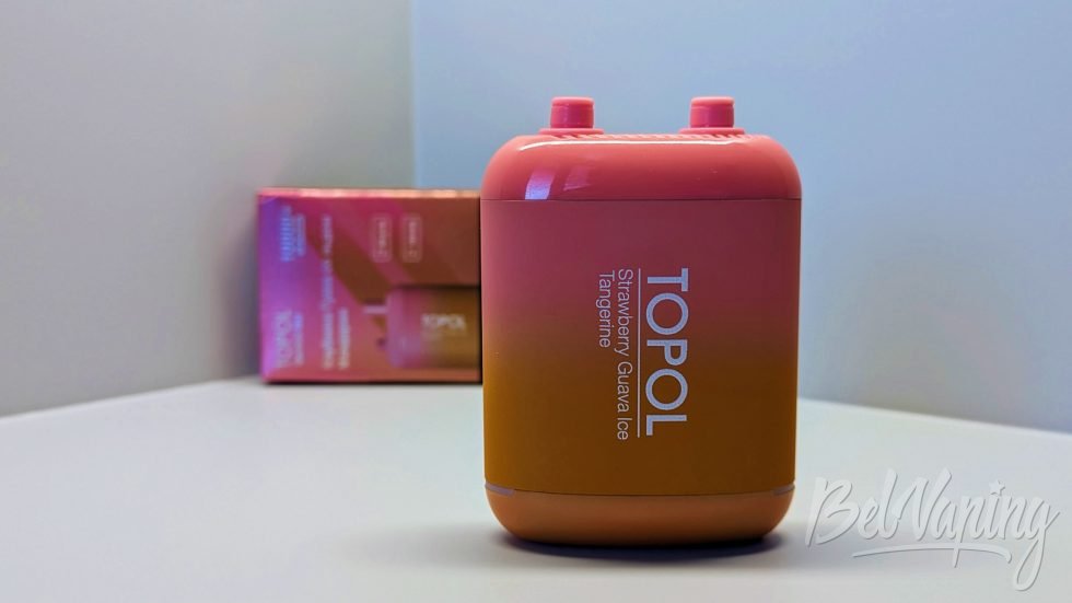 Одноразка TOPOL Gemini Bar 10000 Strawberry Guava Ice