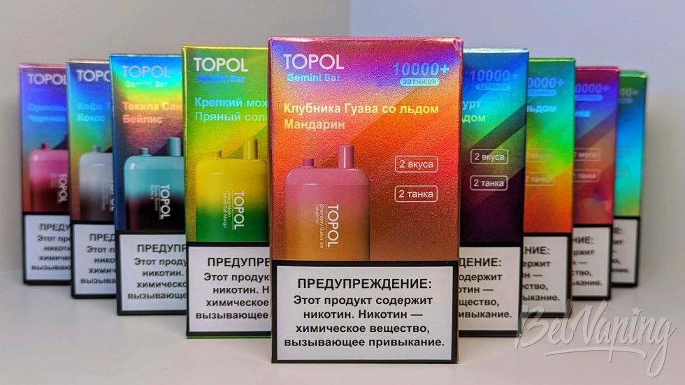 Одноразки TOPOL Gemini Bar 10000
