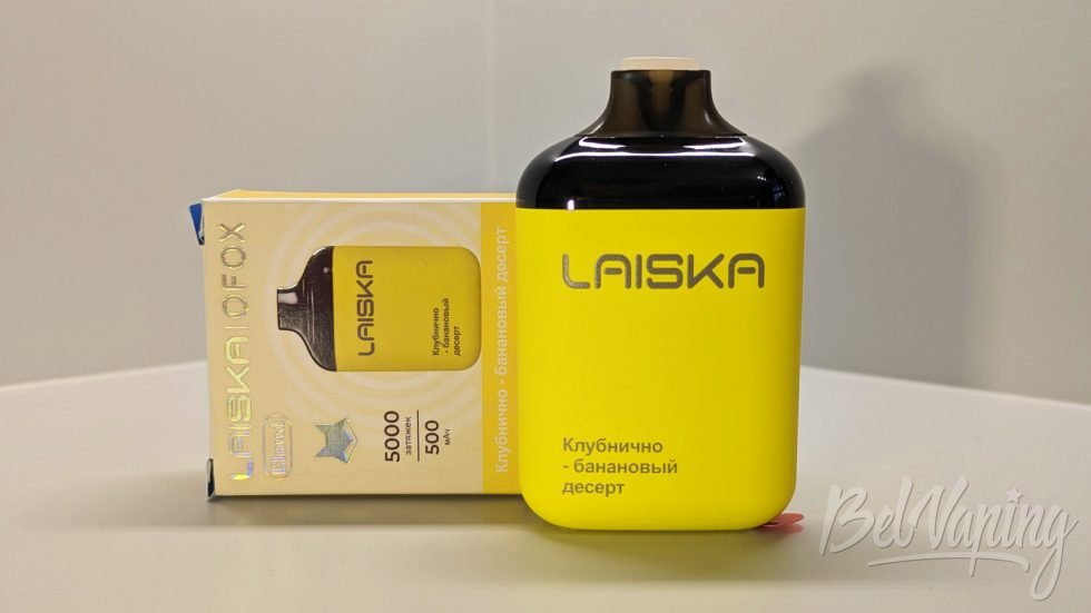 Одноразка Laiska Ofox Cloud 5000 Клубнично-банановый десерт