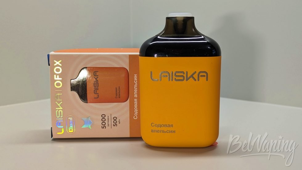 Одноразка Laiska Ofox Cloud 5000 Содовая апельсин