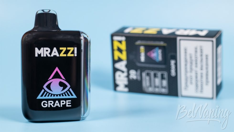 Обзор одноразок MRAZZ 7500-15000 - вкус GRAPE