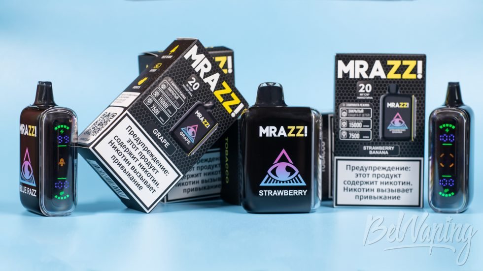 Обзор одноразок MRAZZ 7500-15000. Часть 1