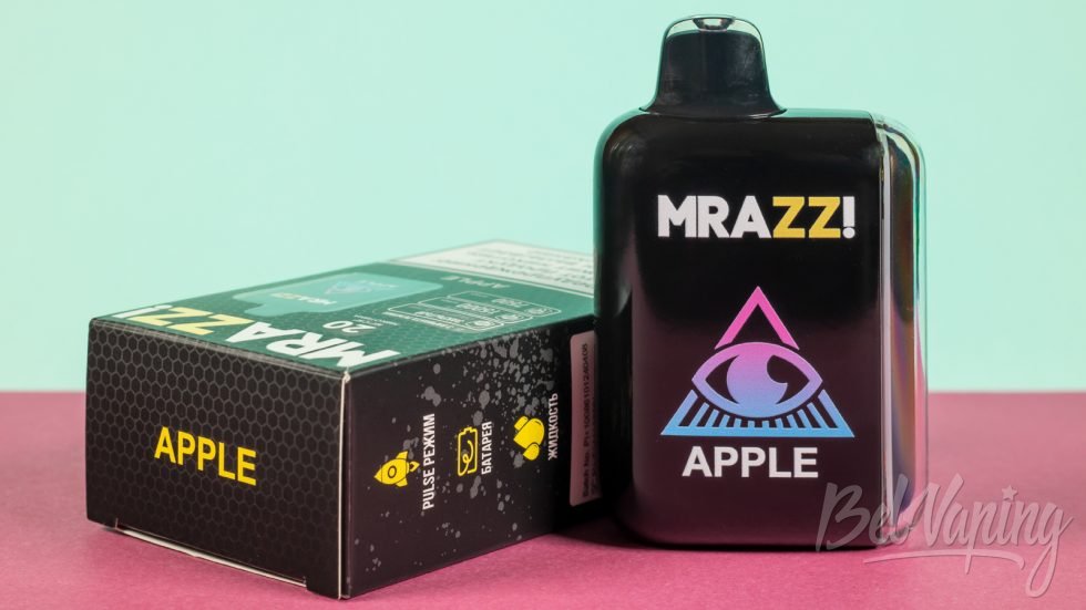 Обзор одноразок MRAZZ 7500-15000 - вкус APPLE