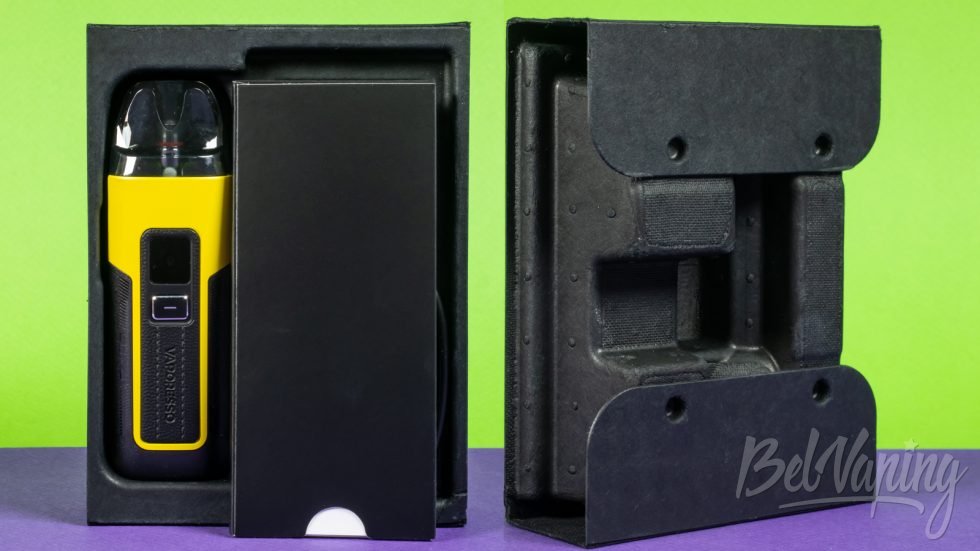 Обзор пода LUXE X2 от Vaporesso - упаковка