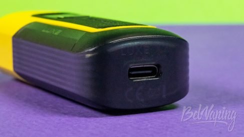 Обзор пода LUXE X2 от Vaporesso - порт зарядки
