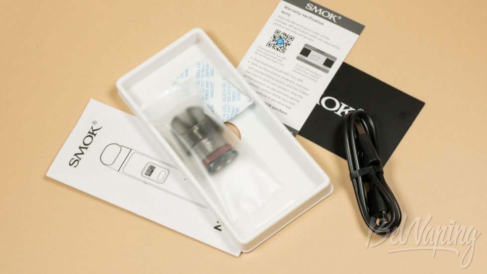 Обзор пода SMOK NOVO PRO - комплект поставки