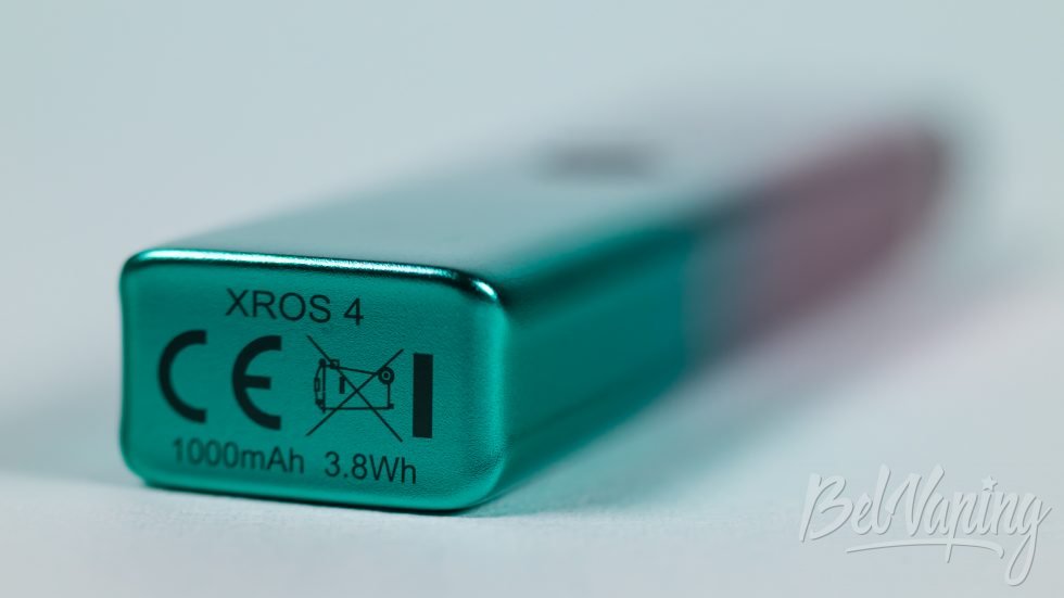 Обзор пода XROS 4 от Vaporesso - вид снизу