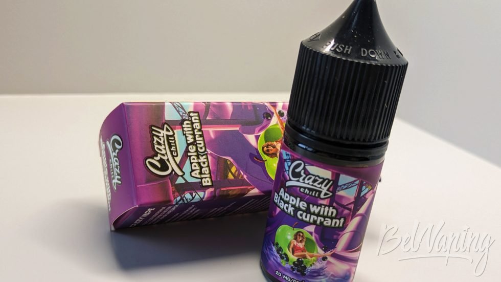 Жидкость Crazy Chill Apple with Black Currant