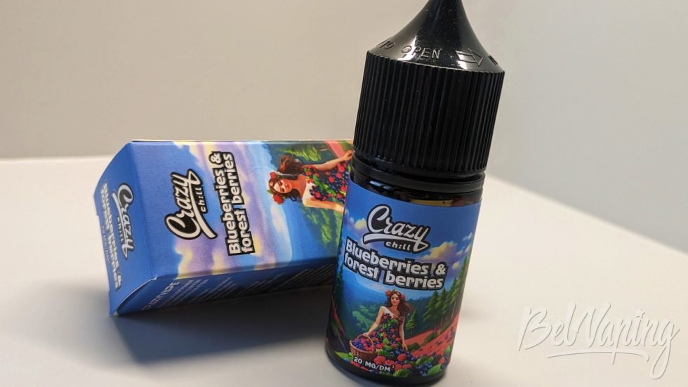 Жидкость Crazy Chill Blueberries & Forest Berries