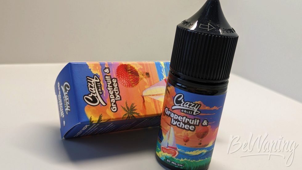 Жидкость Crazy Chill Grapefruit & Lychee