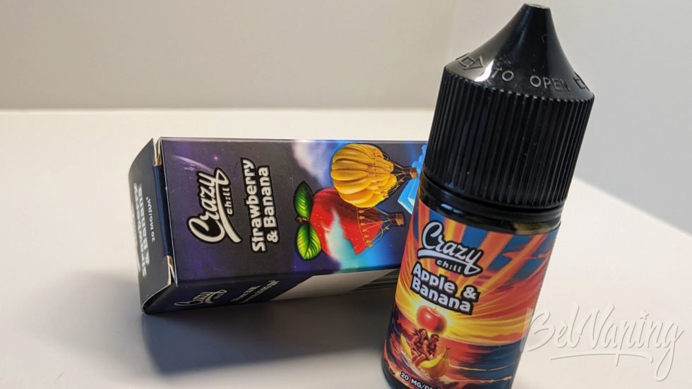 Жидкость Crazy Chill Strawberry & Banana
