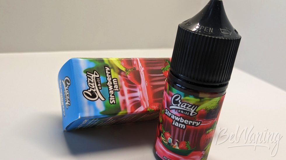 Жидкость Crazy Chill Strawberry Jam
