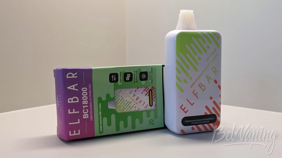 Одноразка Elfbar BC18000 Kiwi Passionfruit Guava