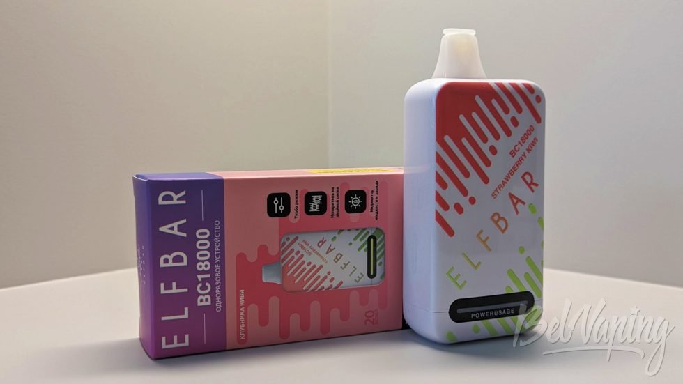 Одноразка Elfbar BC18000 Strawberry Kiwi