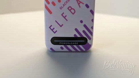 Индикатор заряда и жидкости в одноразке Elfbar BC18000