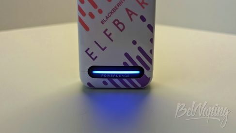 Индикатор заряда и жидкости в одноразке Elfbar BC18000