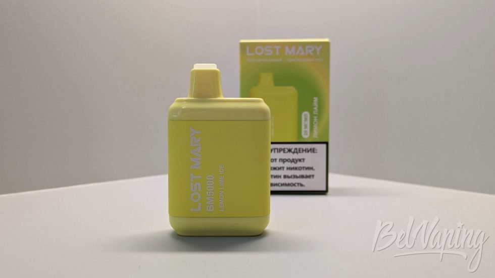 Одноразка Lost Mary BM5000 Lemon Lime Ice
