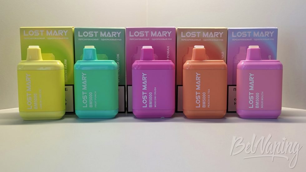 Одноразки Lost Mary BM5000