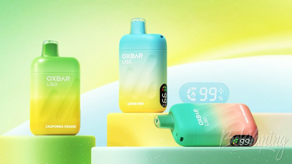 OXBAR LISO Disposable Vape. Первый взгляд