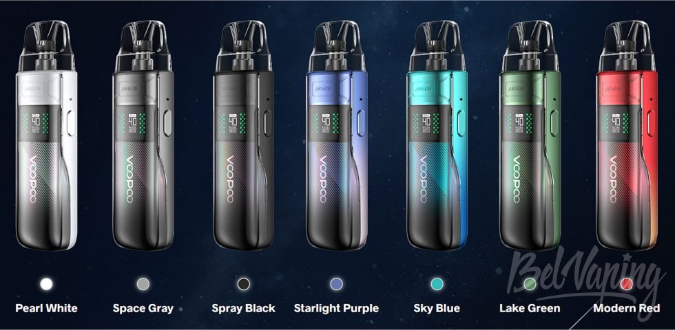 Обзор пода ARGUS E40 от Voopoo - варианты расцветок