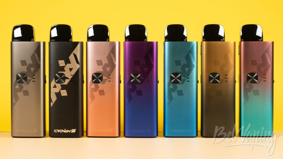 Обзор пода СROWN S от Uwell - варианты расцветок