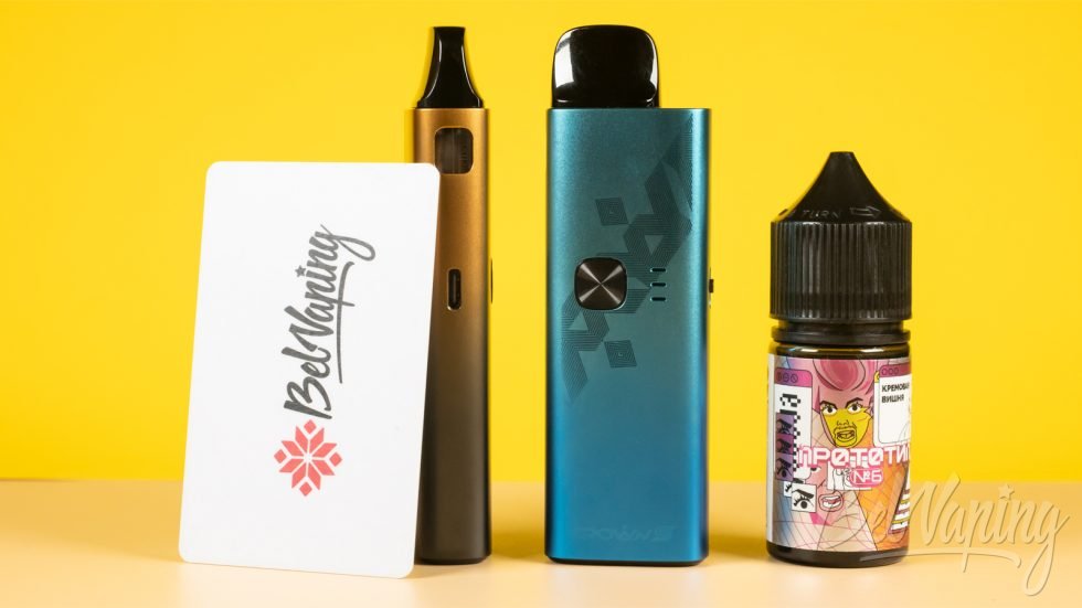 Обзор пода СROWN S от Uwell - сравнение размеров