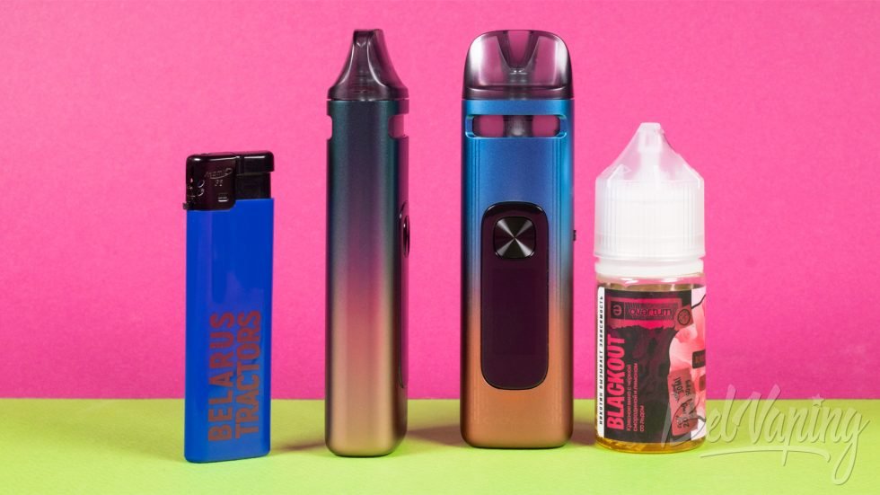Обзор пода СROWN X от Uwell - сравнение размеров