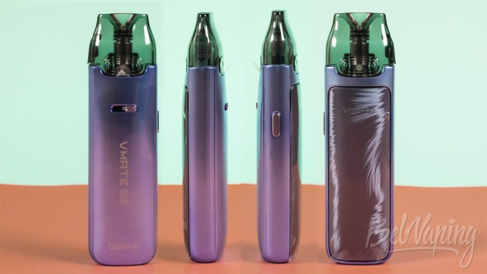 Обзор пода VMATE MAX от Voopoo - внешний вид
