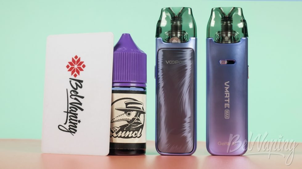 Обзор пода VMATE MAX от Voopoo - сравнение размеров