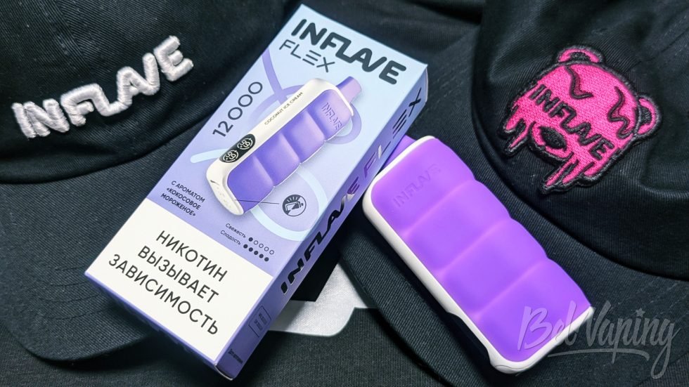 Одноразка Inflave Flex 12000 Coconut Ice Cream