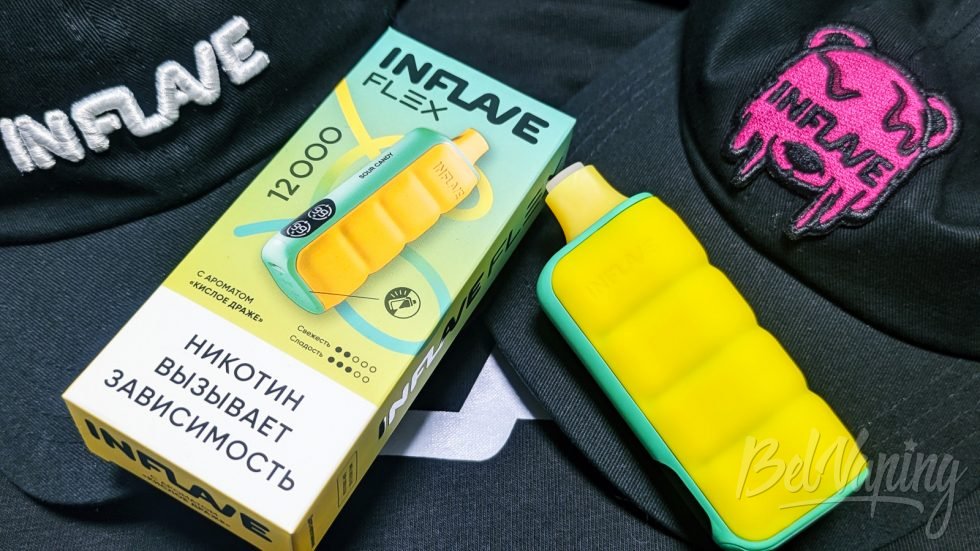 Одноразка Inflave Flex 12000 Sour Candy