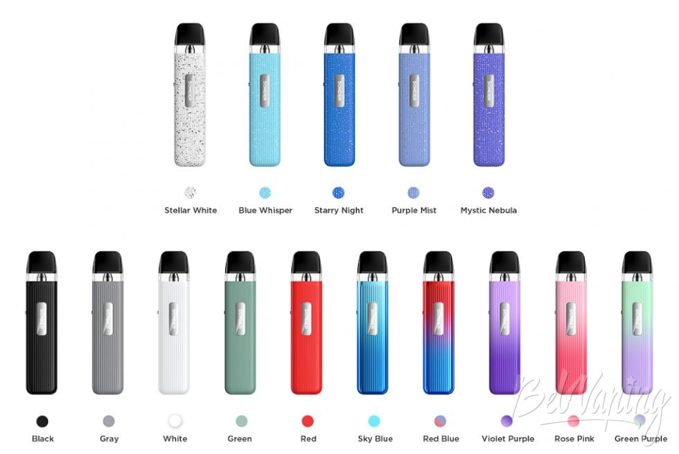 Обзор пода SONDER Q от GEEKVAPE - варианты расцветок