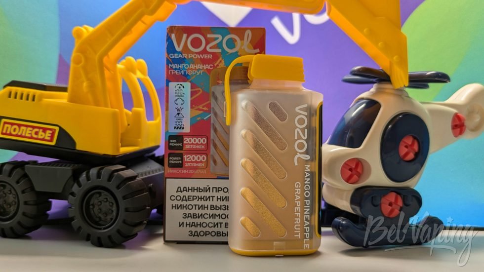 Одноразка Vozol Gear Power Mango Pineapple Grapefruit
