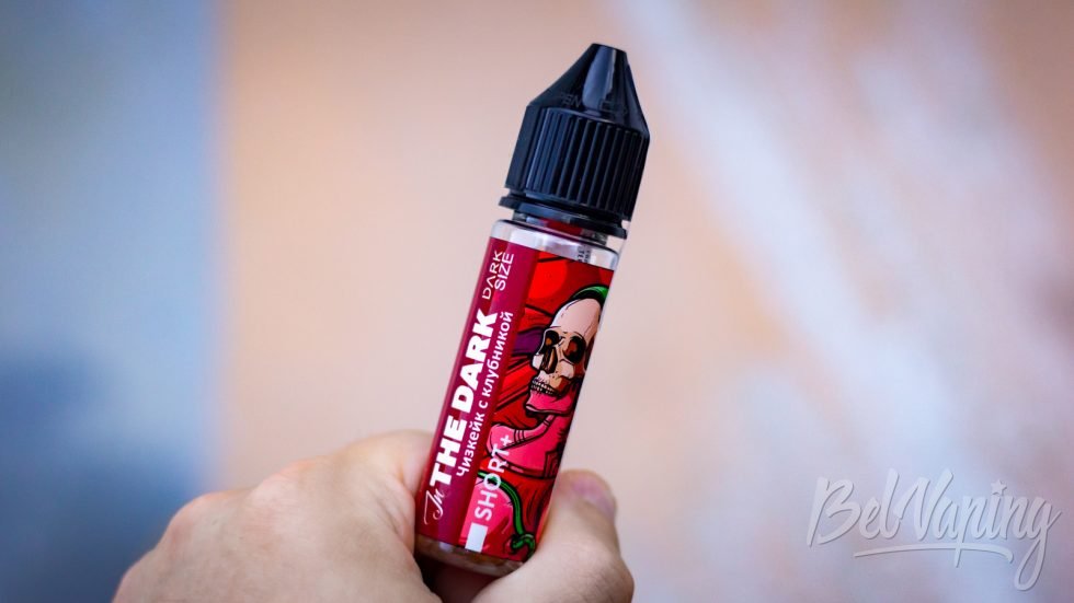 Ароматизаторы и аромамиксы DARK x SIZE FLAVOURS — Short Plus In the Dark Чизкейк с клубникой