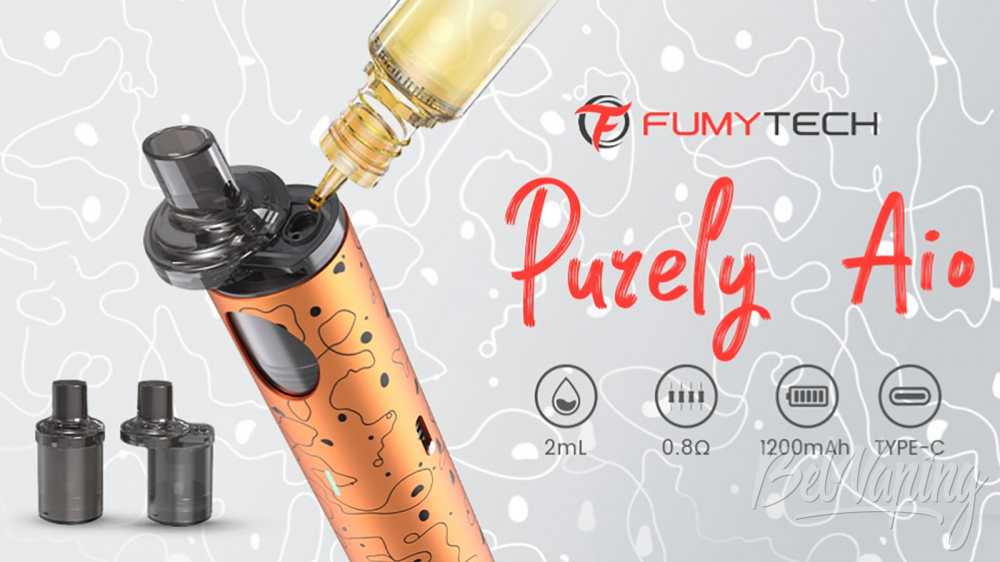 Fumytech Purely AIO Pod. Первый взгляд
