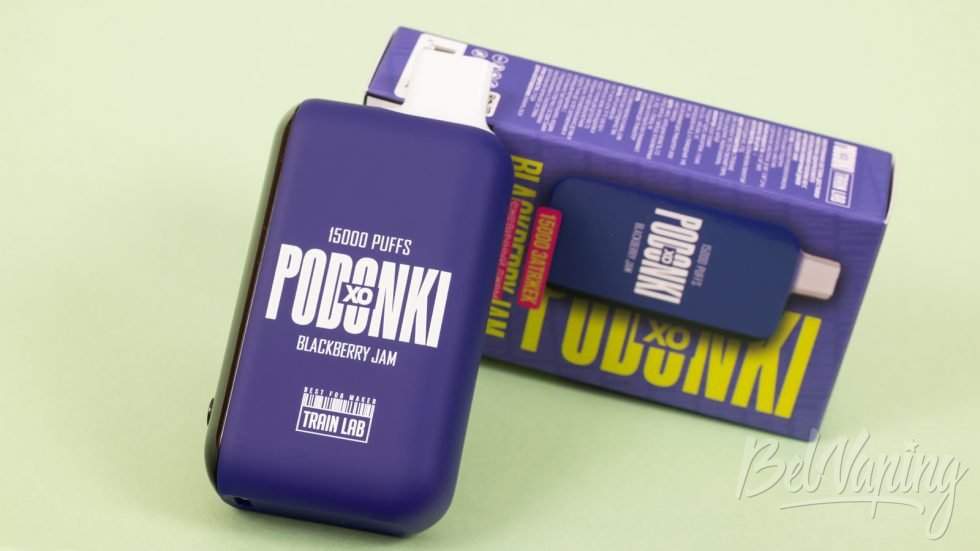 Обзор одноразок PODONKI XO - вкус ЕЖЕВИЧНЫЙ ДЖЕМ