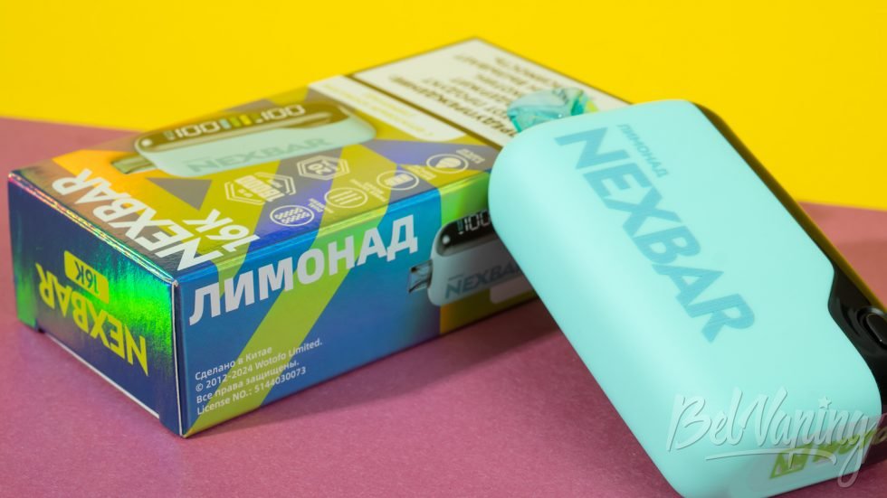 Обзор одноразок WOTOFO NEXBAR 16K - вкус ЛИМОНАД