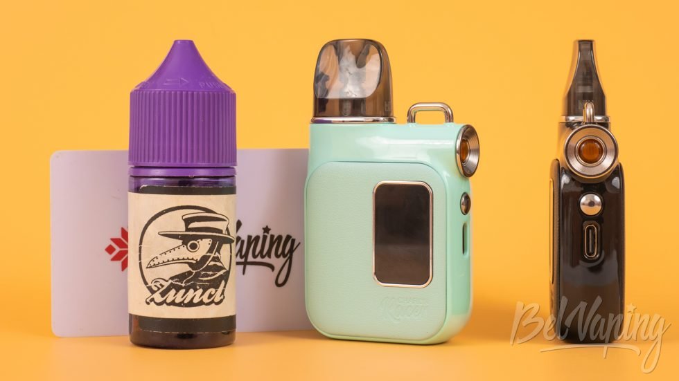Обзор пода CHARON RACER от Smoant - сравнение размеров