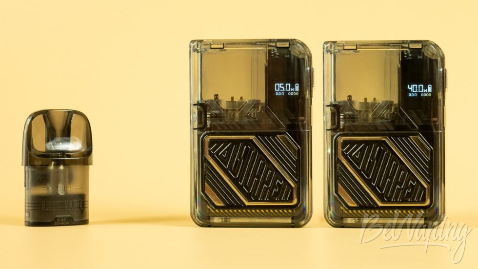 Обзор пода ELITE ART 40 от Lost Vape - изменение мощности