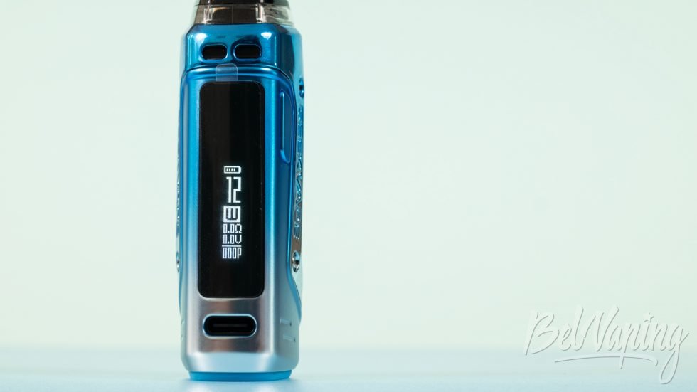 Обзор пода GEEKVAPE AN2 (Aegis nano 2) - информация на экране