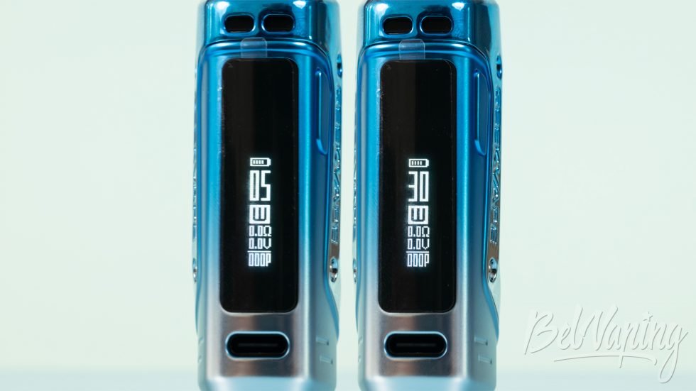 Обзор пода GEEKVAPE AN2 (Aegis nano 2) - интерфейс и управление