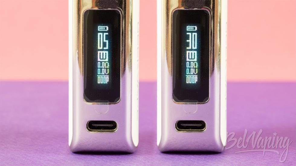 Обзор пода Geekvape SOUL - экран и возможности
