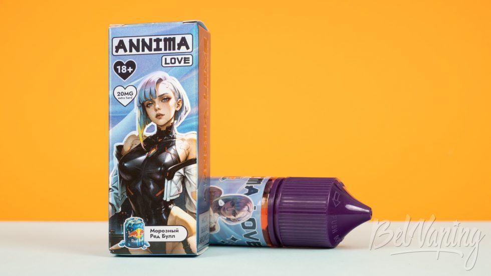 Обзор жидкостей ANNIMA LOVE - вкус МОРОЗНЫЙ РЕД БУЛЛ