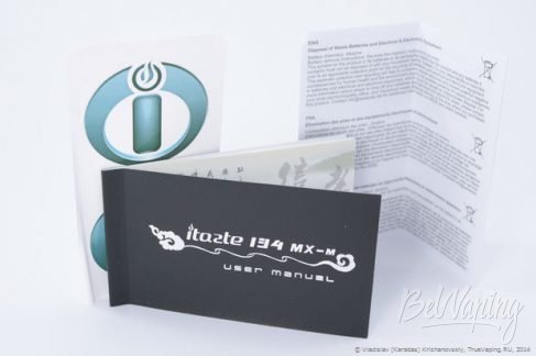 iTaste 134 MX-Z и iTaste 134 MX-M от Innokin. История вейпинга - комплект поставки